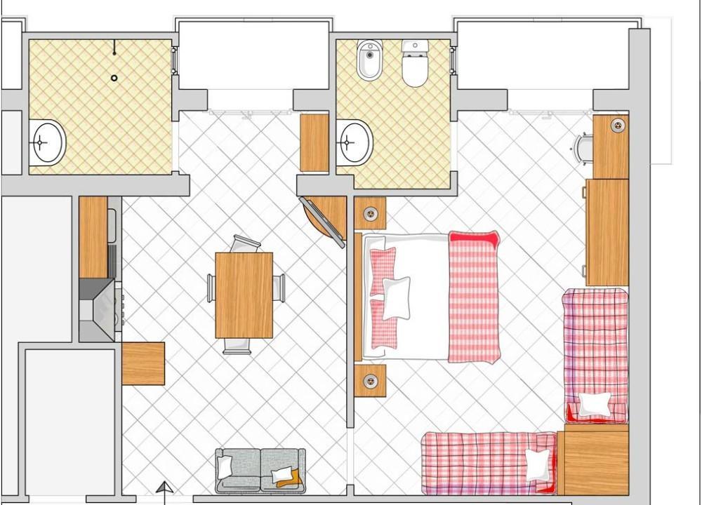 Residence Bluadria San Mauro Mare Buitenkant foto