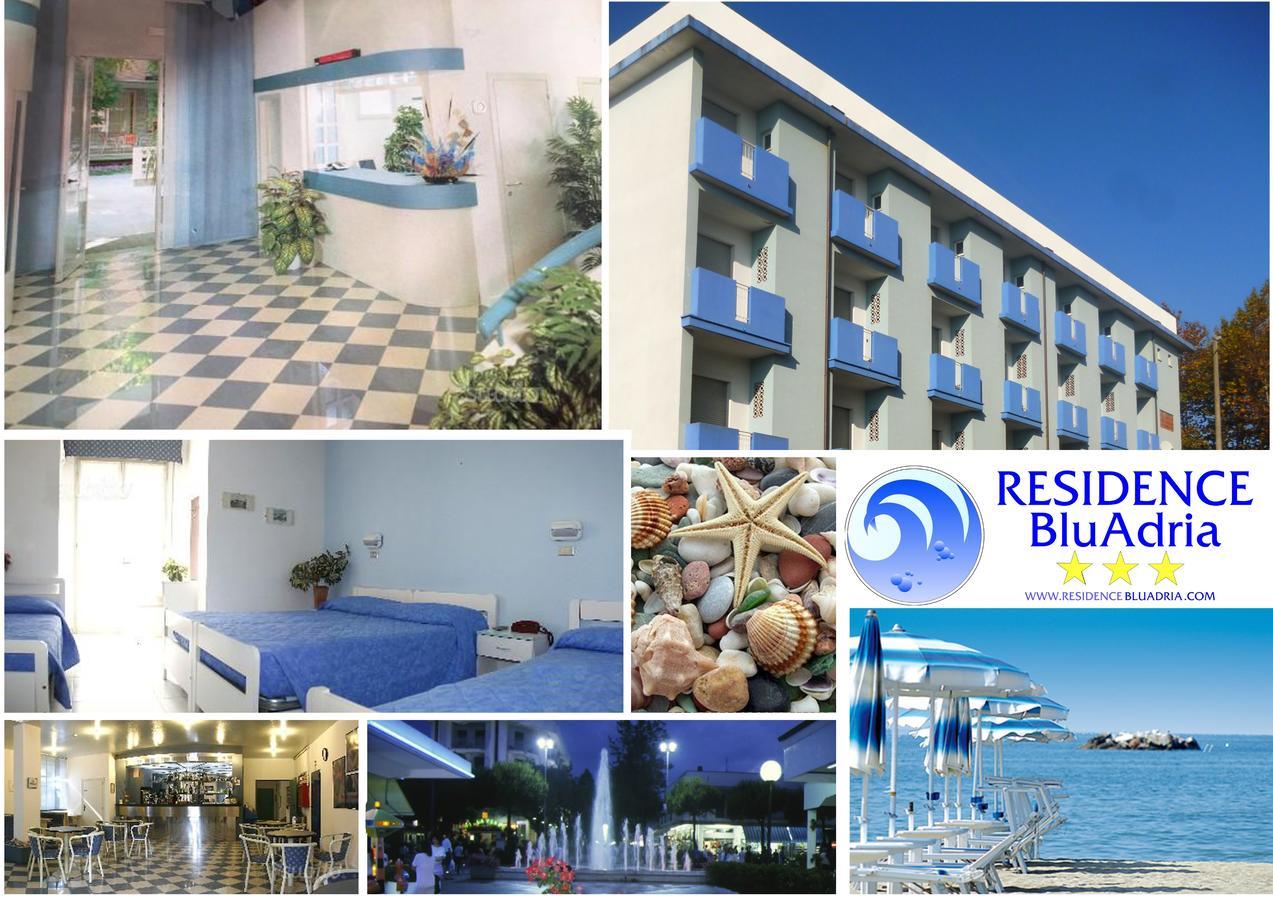 Residence Bluadria San Mauro Mare Buitenkant foto