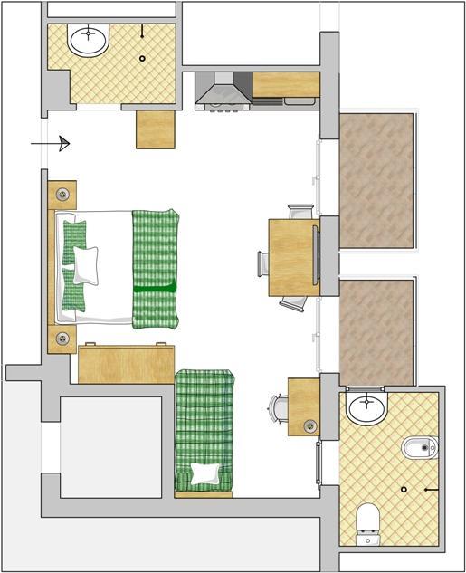 Residence Bluadria San Mauro Mare Buitenkant foto