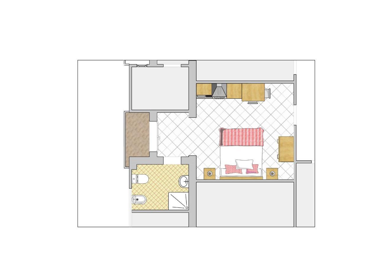 Residence Bluadria San Mauro Mare Buitenkant foto